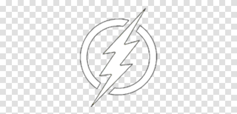 Flash Symbol White Roblox Super Hero Flash Svg, Emblem, Weapon, Weaponry, Logo Transparent Png