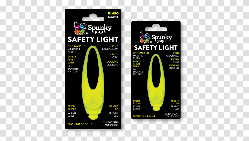 Flash & Glow Safety Light Spunky Pup Headphones, Flyer, Text, Vegetation, Plant Transparent Png