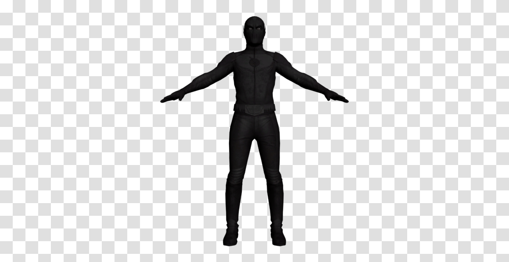 Flash Zoom 3d Model, Person, Human, Alien, Ninja Transparent Png