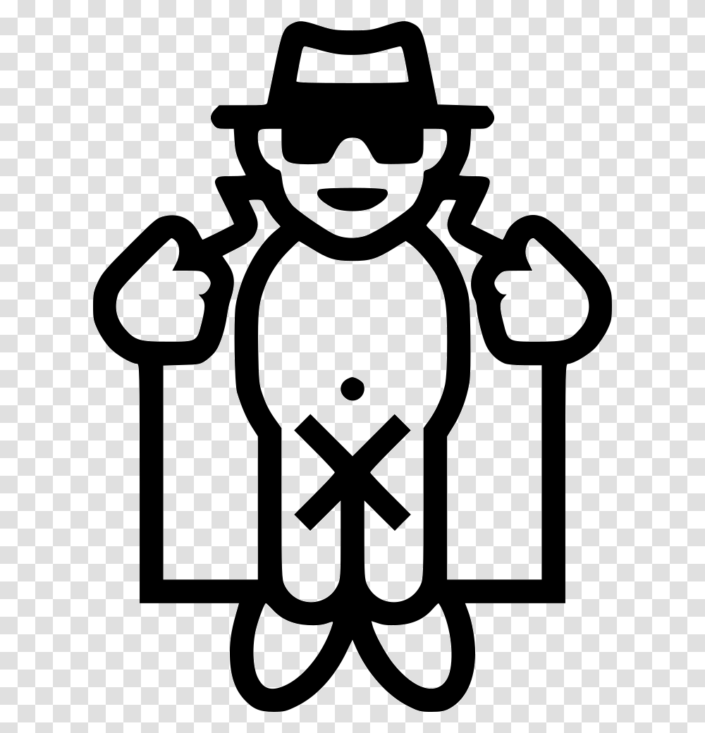 Flasher Pervert Icon Free Download, Stencil Transparent Png