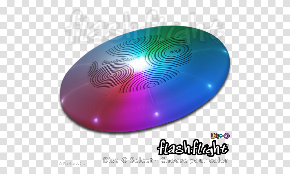 Flashflight Led Light Up Flying Disc Disco Select Circle, Toy, Frisbee, Text, Graphics Transparent Png