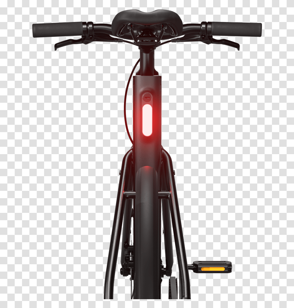 Flashing Brake Light Hybrid Bicycle, Chair, Furniture, Vehicle, Transportation Transparent Png