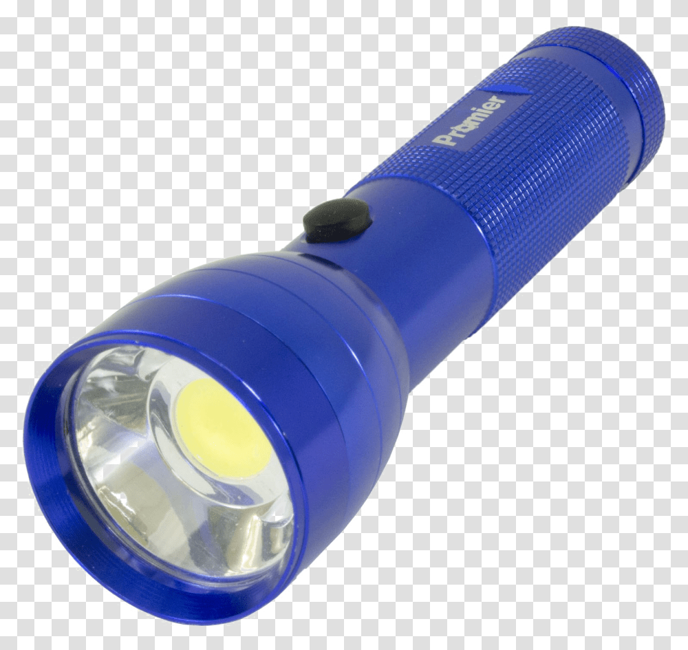 Flashlight Image Blue Flashlight, Lamp, Torch Transparent Png