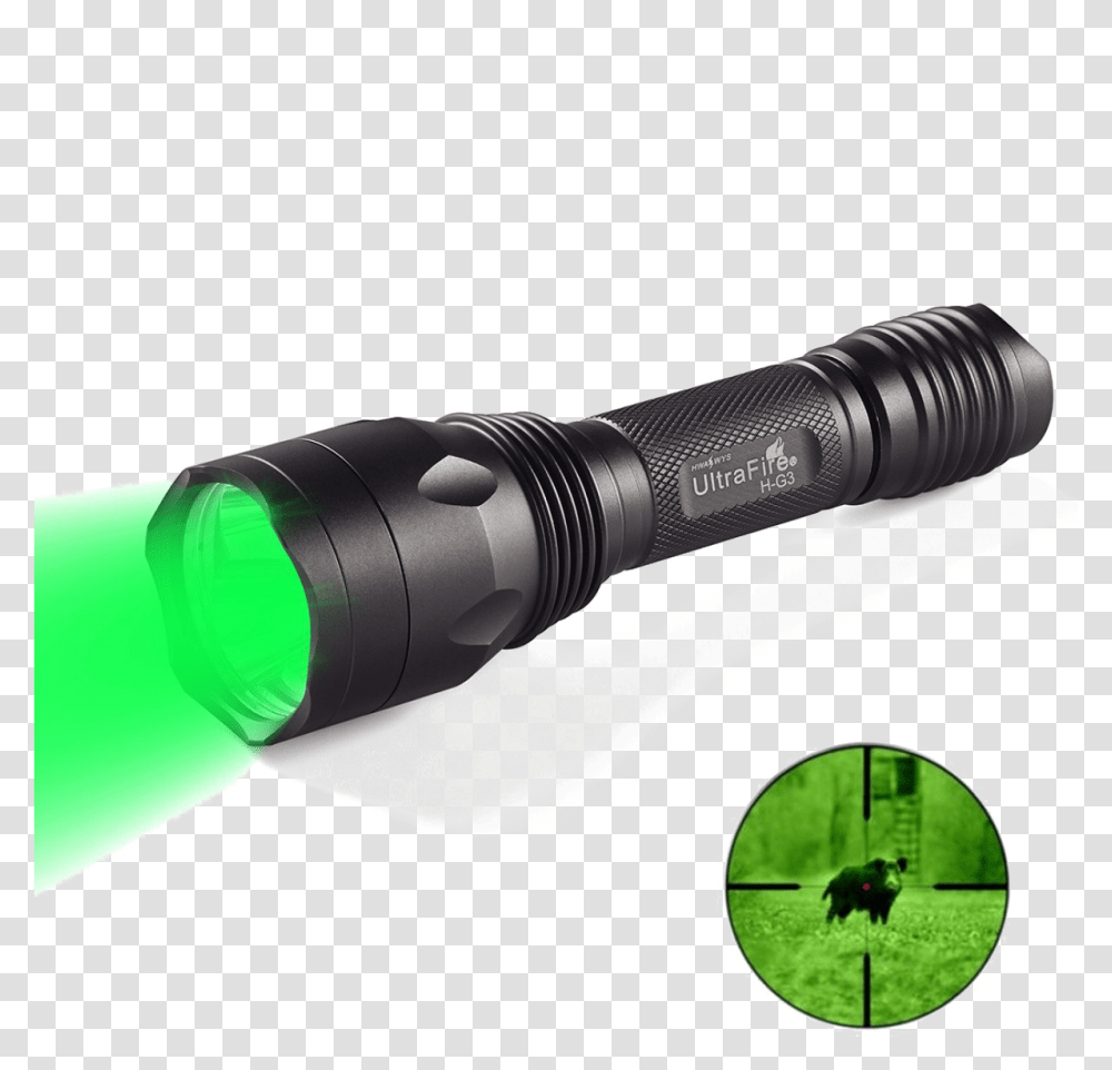 Flashlight Image Green Flashlight, Lamp, Torch Transparent Png