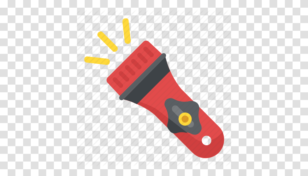 Flashlight Light Pocket Torch Searchlight Torch Icon, Tool, Brush, Hand, Toothbrush Transparent Png