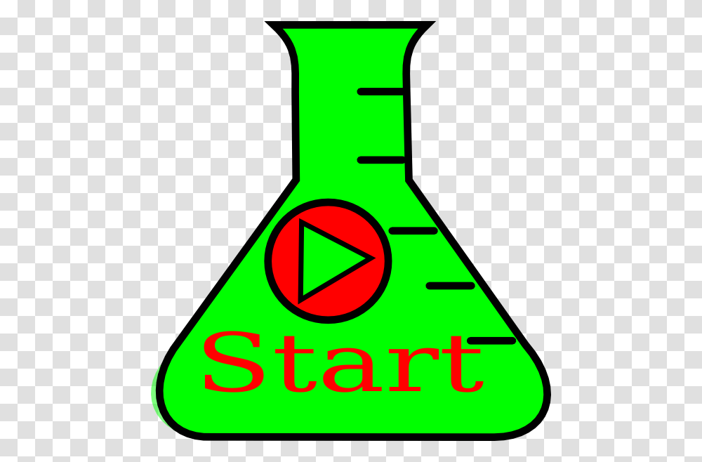 Flask Erlenmeyer Start Green Word Clip Arts For Web, Triangle, First Aid, Cone Transparent Png
