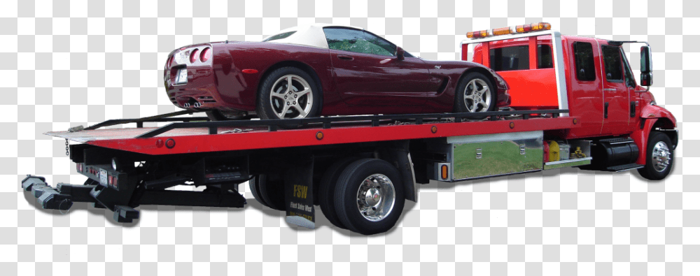 Flat Bed Tow Trucks, Wheel, Machine, Vehicle, Transportation Transparent Png