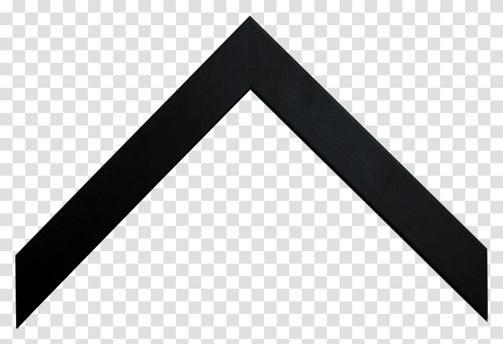 Flat Black Frame 31mm Wide Dak Pictogram, Triangle, Strap, Alphabet Transparent Png