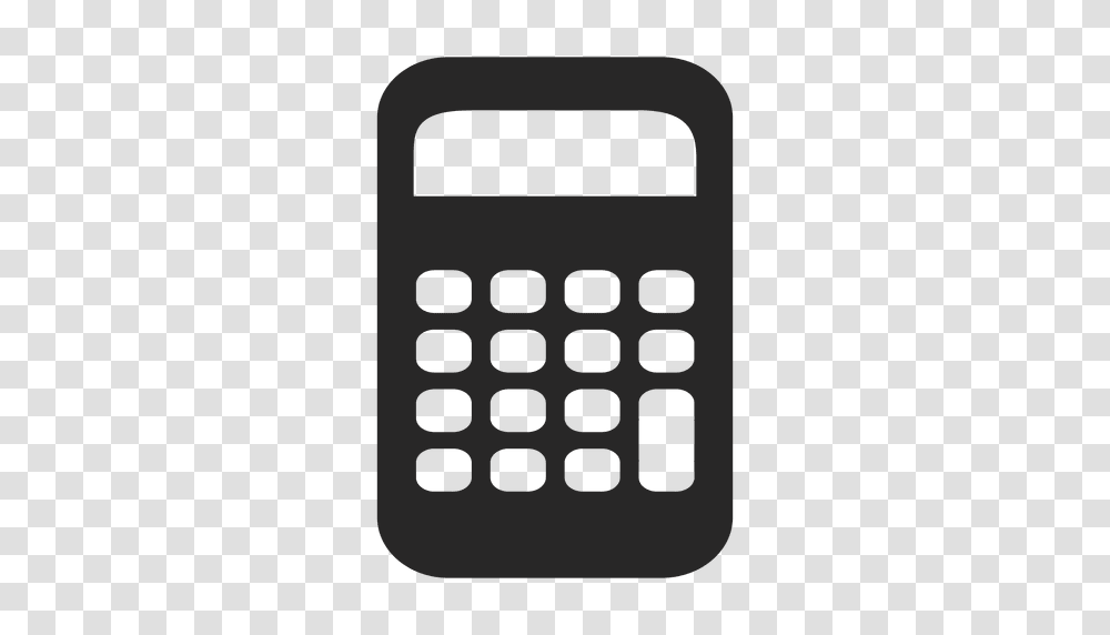 Flat Calculator Icon, Electronics Transparent Png