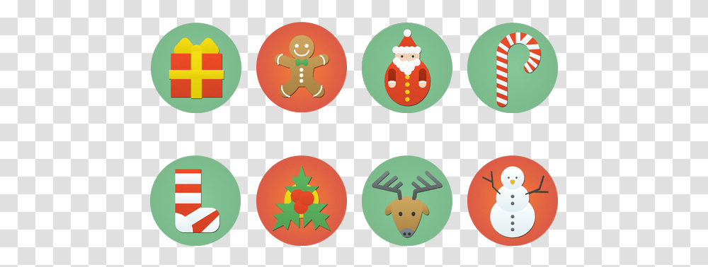 Flat Christmas Icons Christmas Icon Flat Design, Halloween, Nature, Outdoors, Food Transparent Png