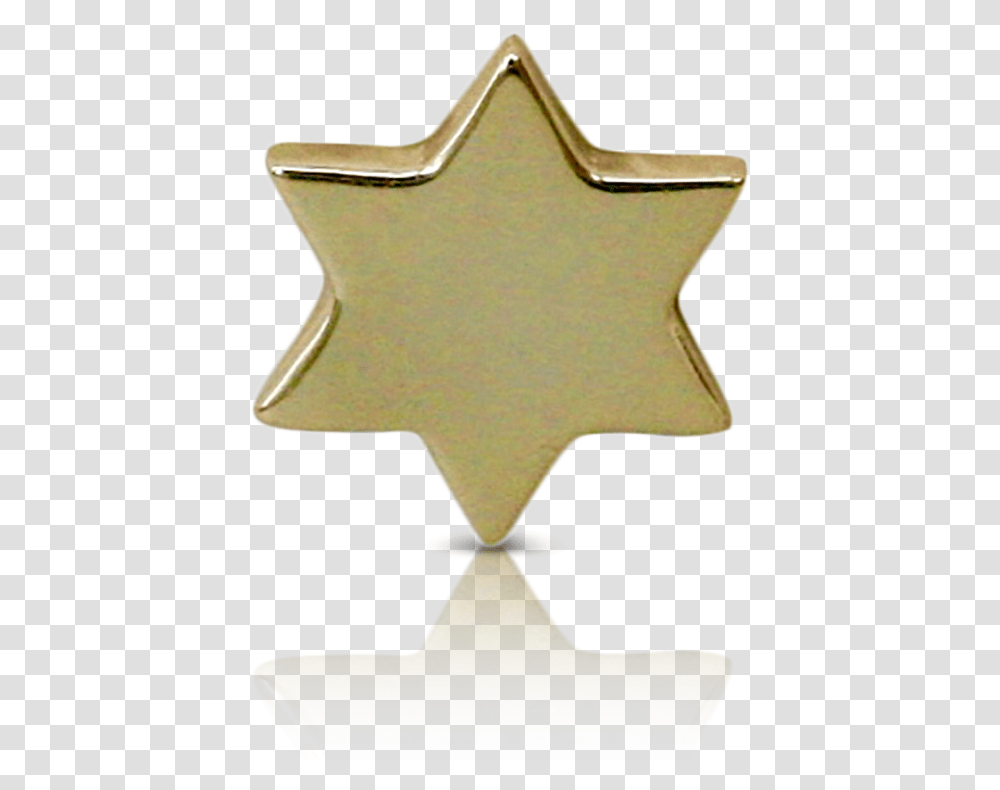 Flat David Star Gold Badge, Axe, Tool, Logo Transparent Png
