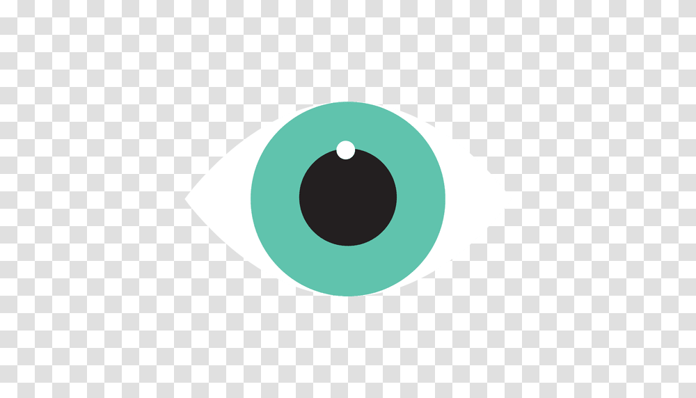 Flat Eye Icon, Logo, Trademark Transparent Png