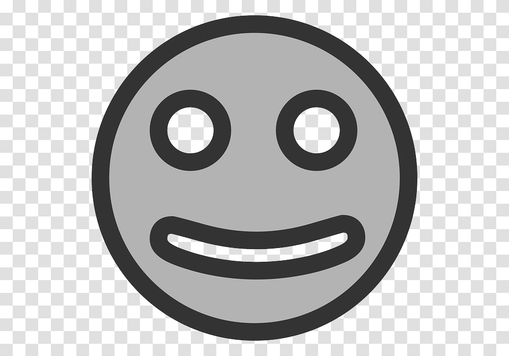 Flat Happy Face Theme Smile Emotion Icon Cockfosters Tube Station, Stencil, Label Transparent Png