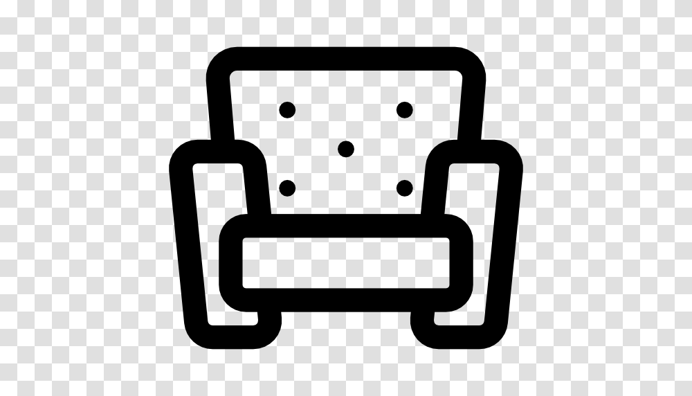 Flat Home Theater Icon, Chair, Furniture, Label Transparent Png