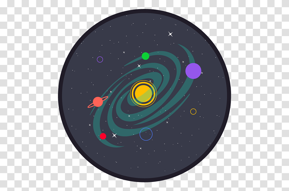 Flat Icon Set Dot, Outer Space, Astronomy, Universe, Nature Transparent Png