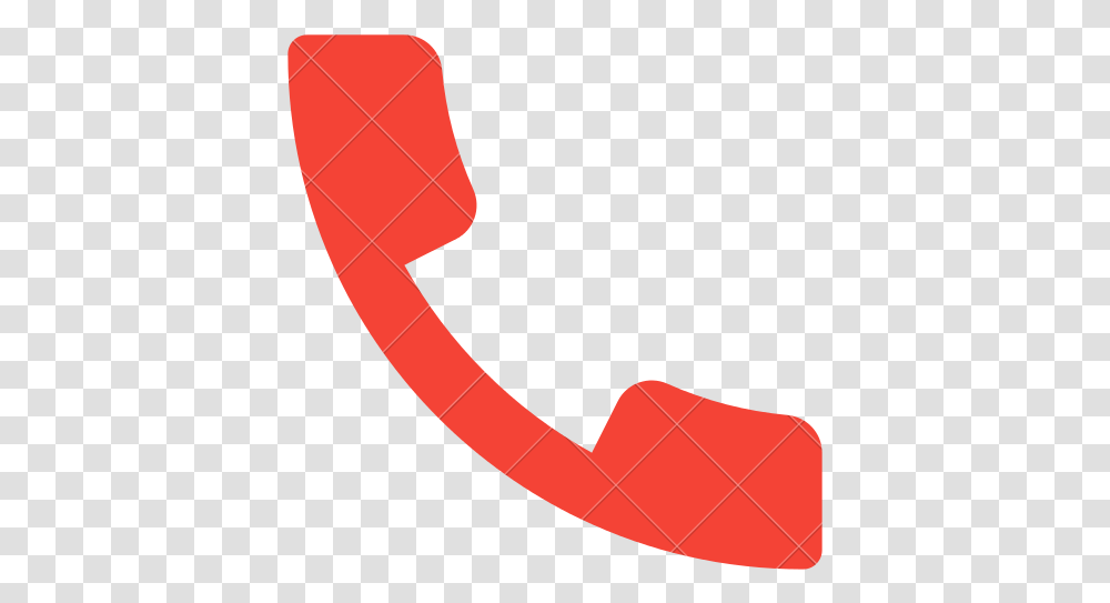 Flat Minimalist Phone Vector Icon Illustration Design Red Telephone, Label, Text, Animal, Maroon Transparent Png