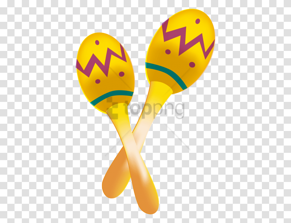 Flat Music Icon Background Maraca, Musical Instrument Transparent Png