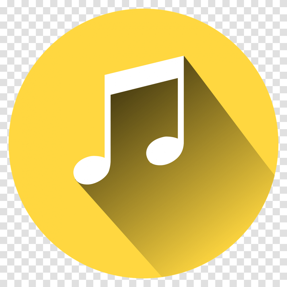 Flat Music Icon, Lamp, Logo Transparent Png