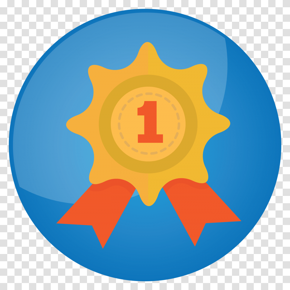 Flat Number 1 Icon, Sphere, Alphabet Transparent Png