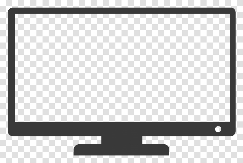 Flat Panel Tv Icon Tv Isolated, Monitor, Screen, Electronics, Display Transparent Png