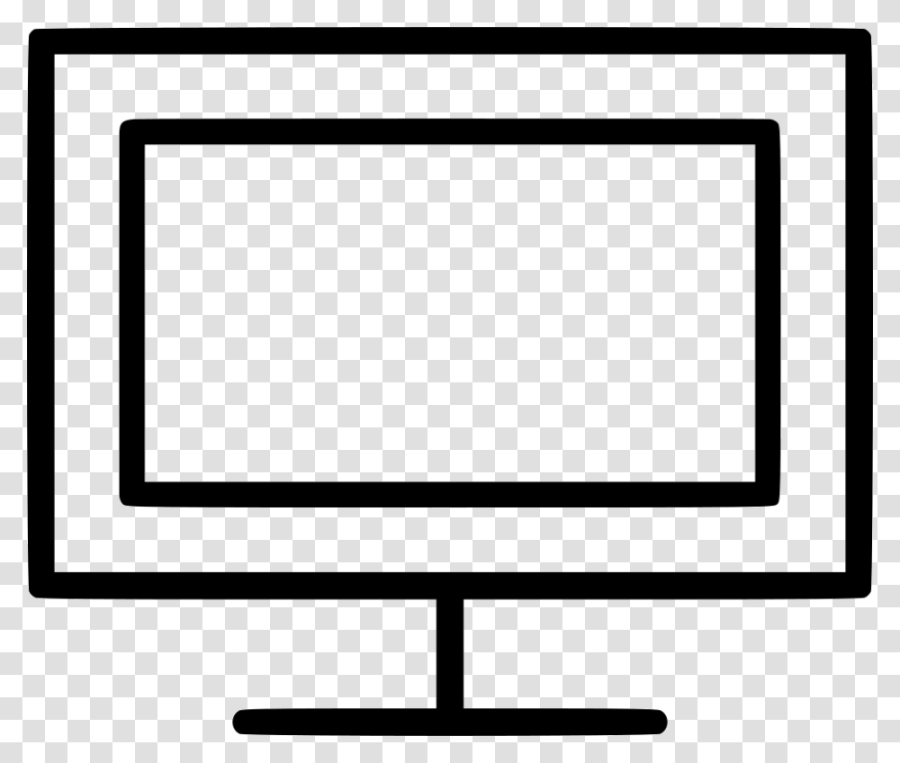 Flat Screen Tv Icon Free Download, Electronics, Projection Screen, Monitor, Display Transparent Png