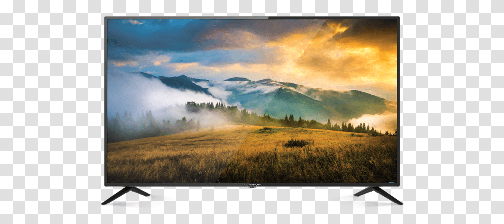 Flat Screen Tv On Wall, Panoramic, Landscape, Scenery, Outdoors Transparent Png