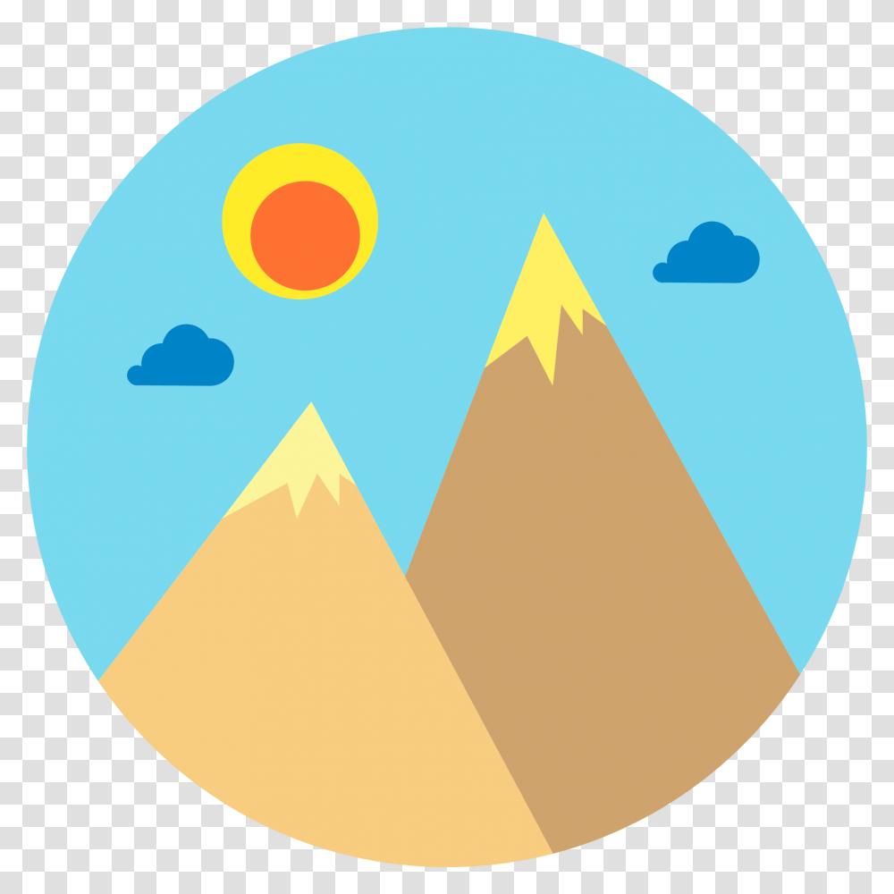Flat Shaded Mountains Clip Arts, Egg, Food, Sphere, Balloon Transparent Png