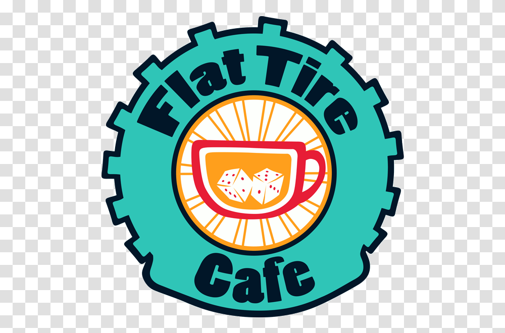 Flat Tire Cafe Language, Logo, Symbol, Trademark, Dynamite Transparent Png