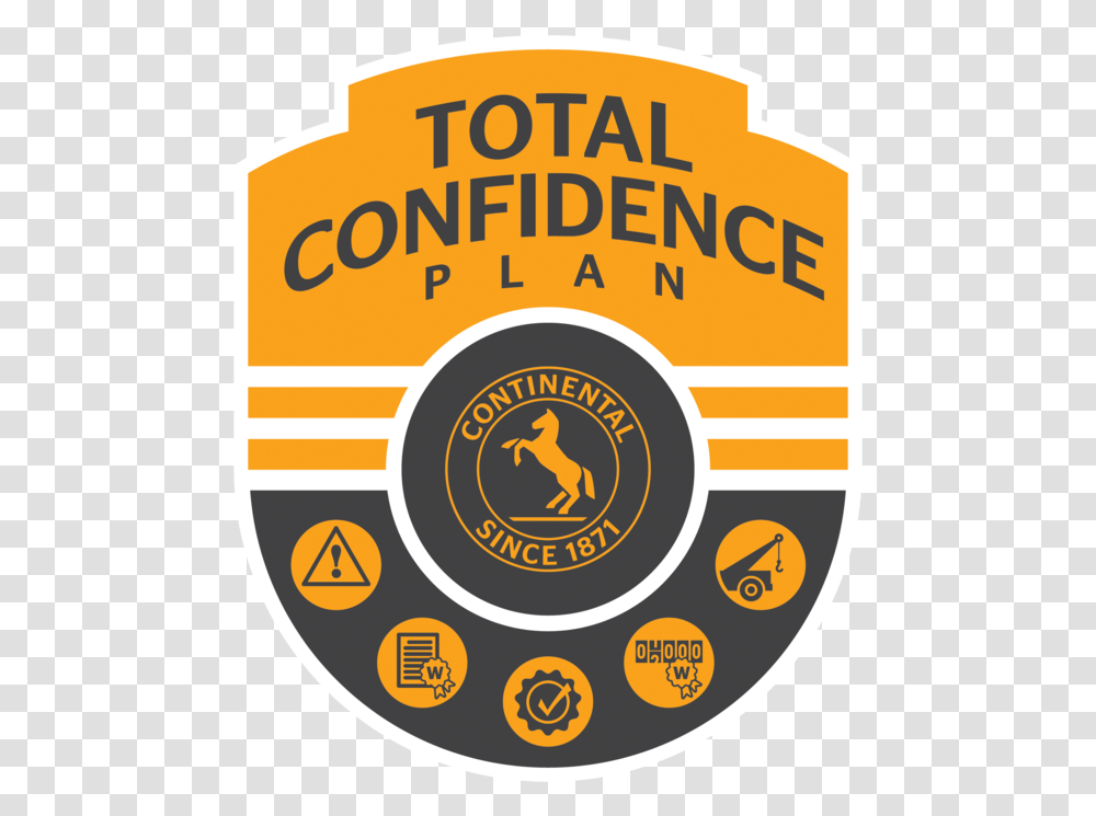 Flat Tire Roadside Assistance Continental Total Confidence Plan, Logo, Emblem Transparent Png