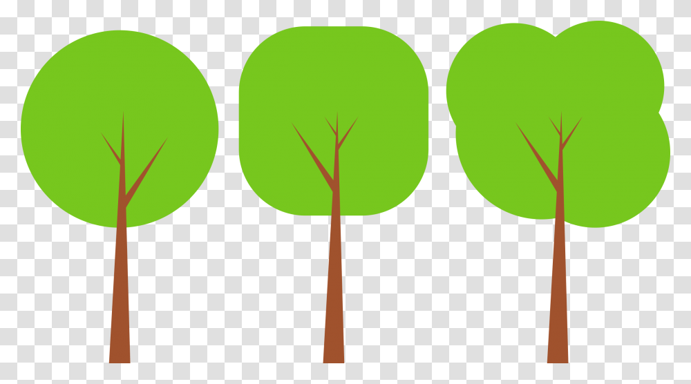 Flat Tree Icons, Plant, Green, Flower, Pattern Transparent Png