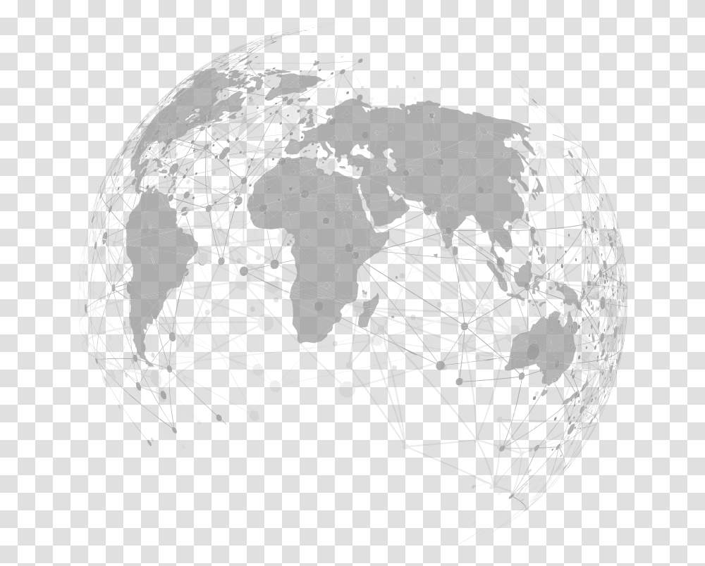 Flat Vector World Map, Outer Space, Astronomy, Universe, Planet Transparent Png