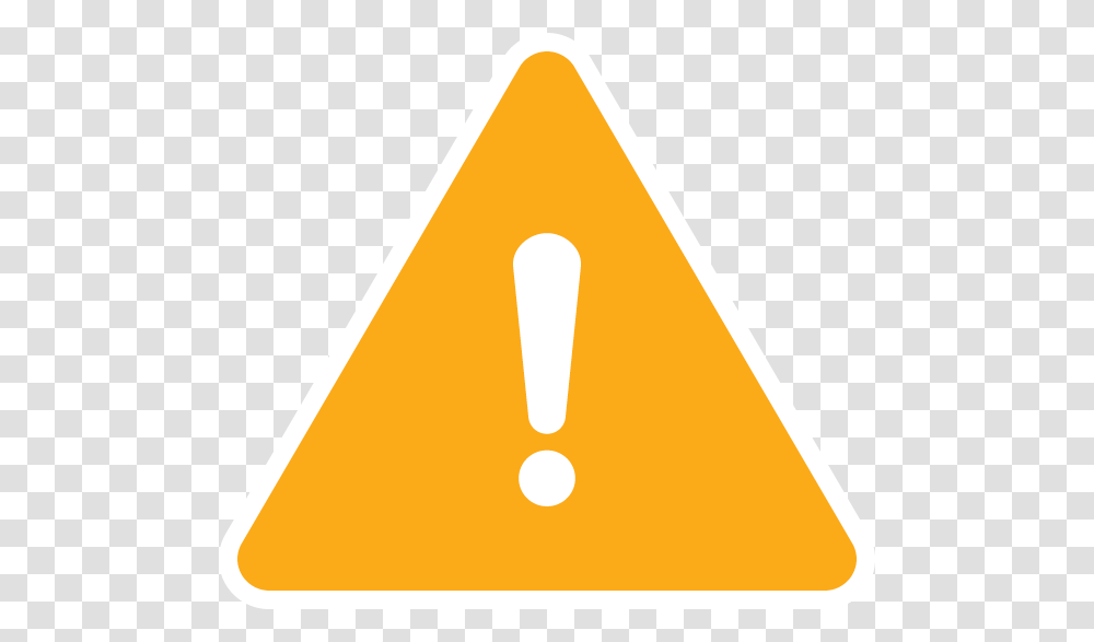 Flat Warning Icon, Triangle Transparent Png