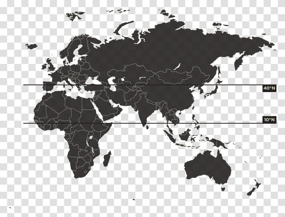 Flat World Map, Diagram, Plot, Atlas, Land Transparent Png