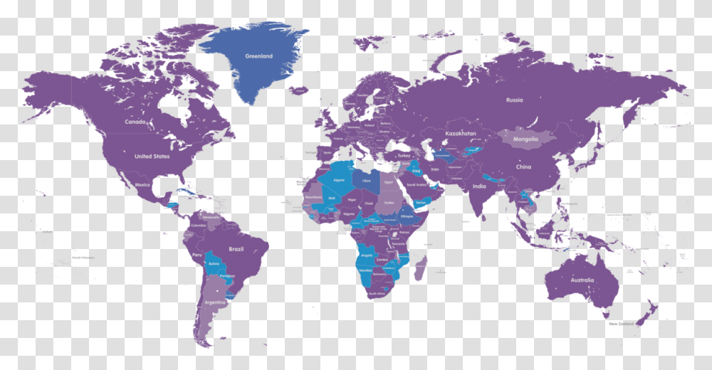 Flat World Map, Diagram, Plot, Atlas, Painting Transparent Png