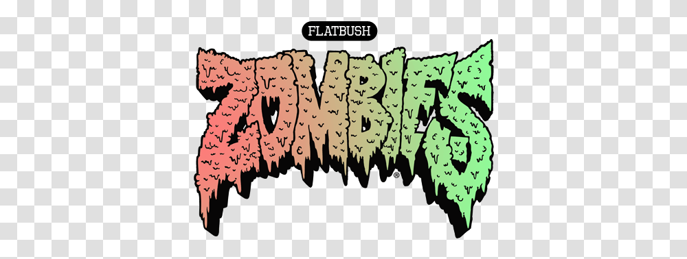 Flatbush Zombies Zombie Wallpaper Flatbush Zombies Logo, Text, Vegetation, Plant, Outdoors Transparent Png