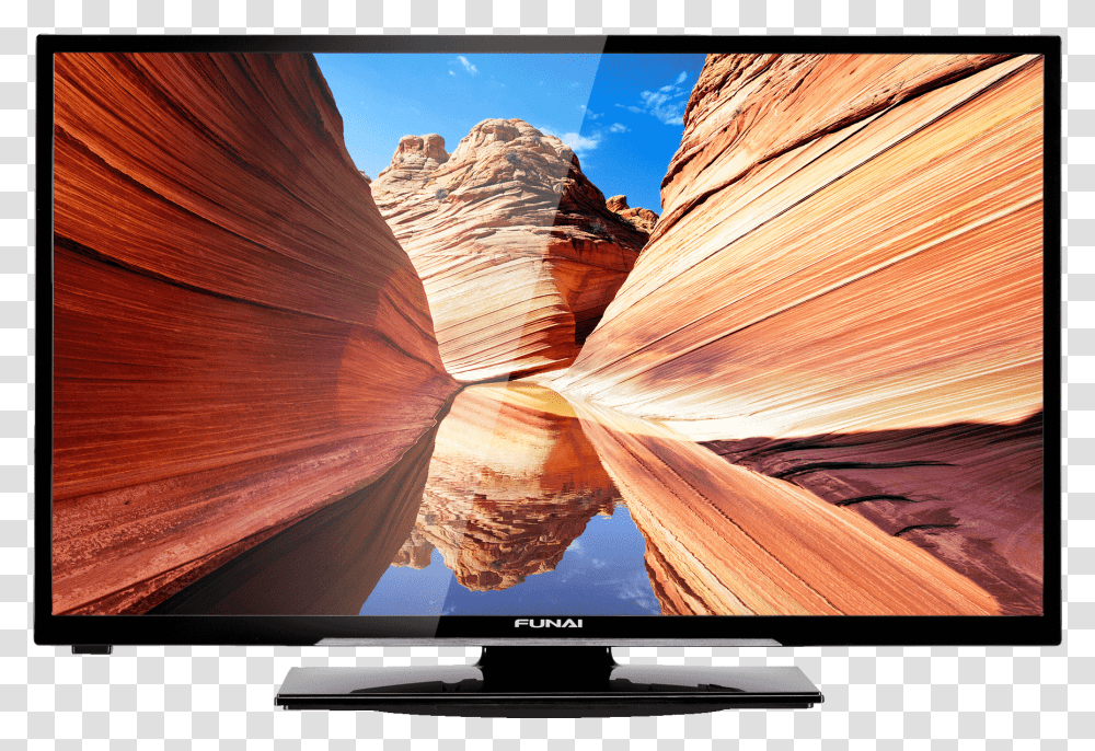 Flatscreen Tv Wave Canyon, Monitor, Electronics, Display, Television Transparent Png