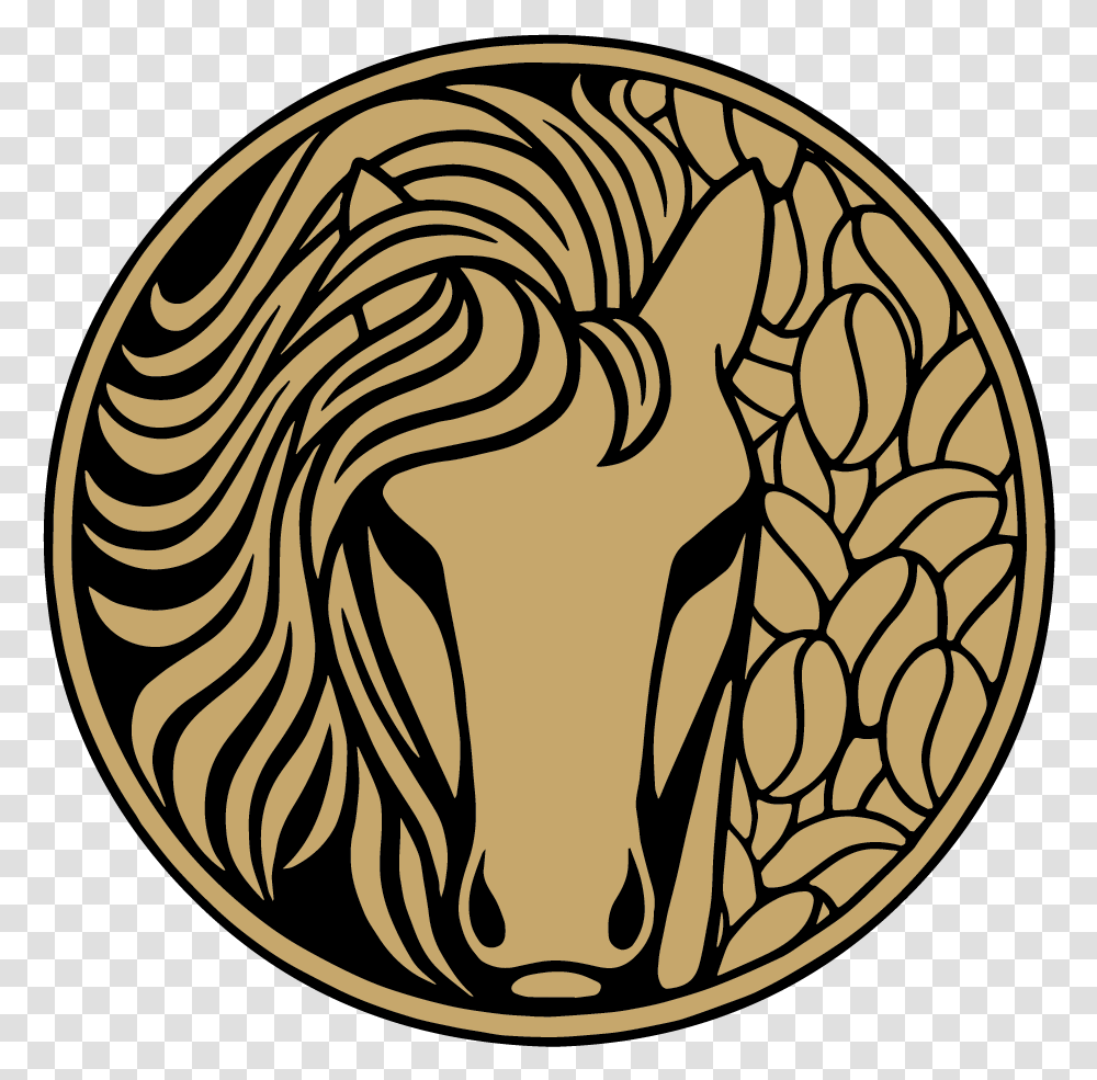 Flavored Coffee Coming Soon - Wild Horse Drawing, Symbol, Zebra, Mammal, Animal Transparent Png