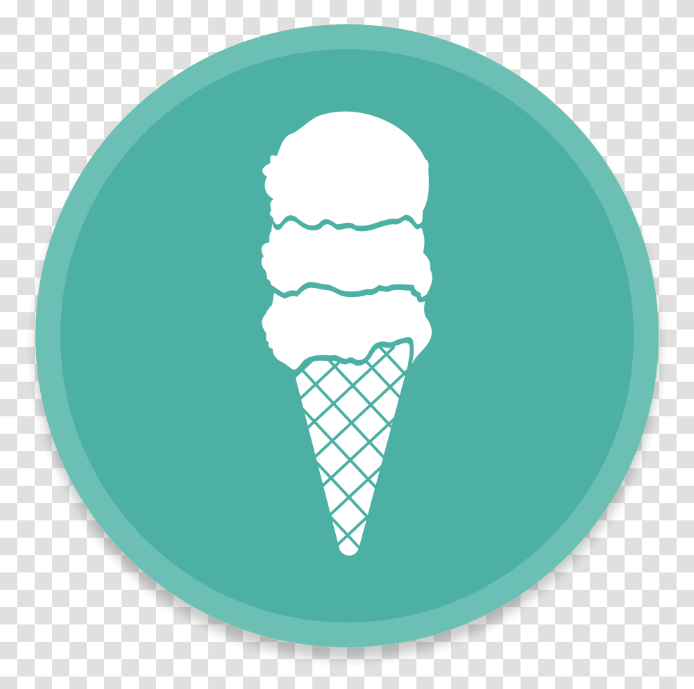 Flavours Icon Ice Cream Button, Cone, Dessert, Food, Creme Transparent Png