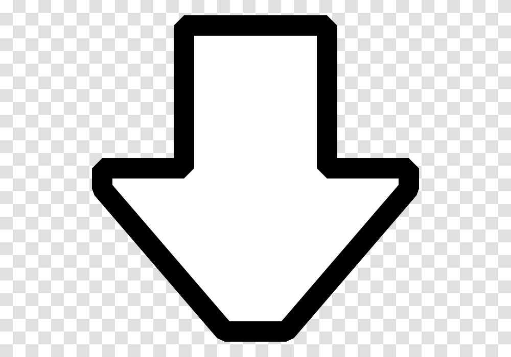 Flecha Abajo Images Plain Arrow, Symbol, Logo, Trademark, Emblem Transparent Png