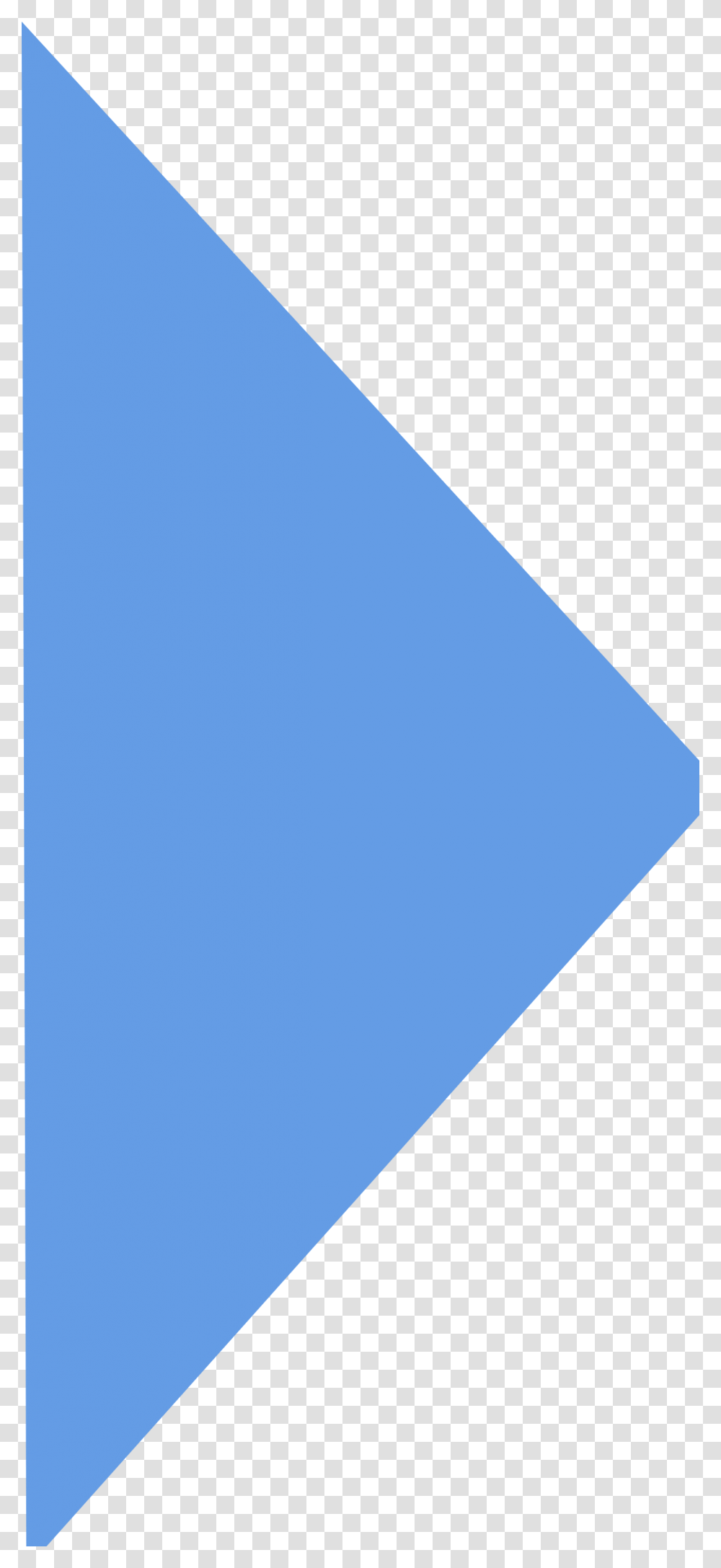 Flecha Azul Derecha, Triangle, Lighting Transparent Png