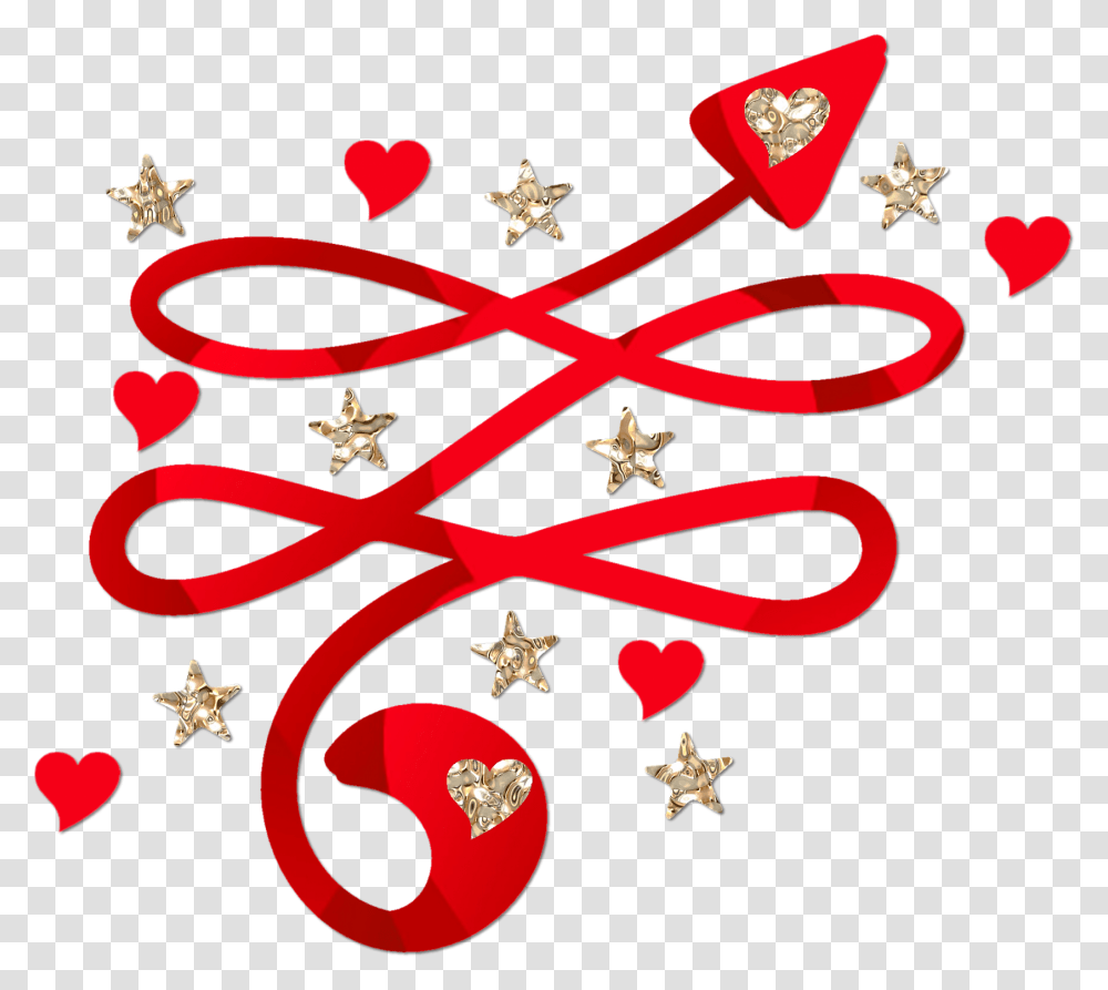 Flecha De Navidad 001 Stock Foto Christmas Arrow, Text, Symbol, Star Symbol, Alphabet Transparent Png
