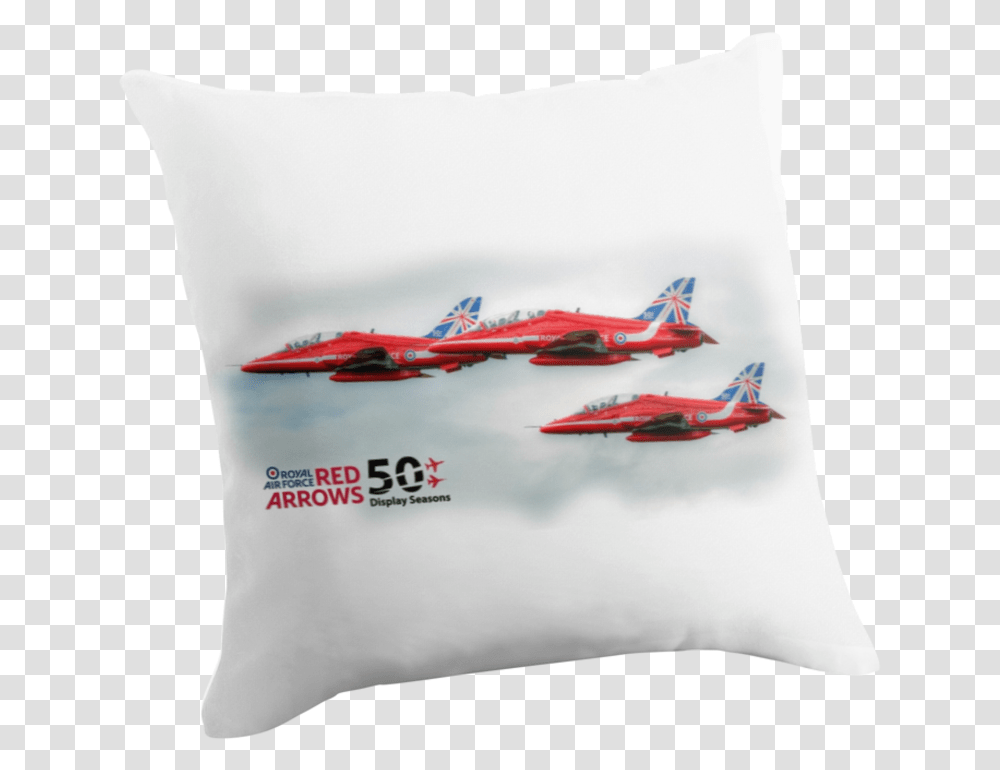 Flechas Rojas Red Arrows, Pillow, Cushion, Airplane, Aircraft Transparent Png