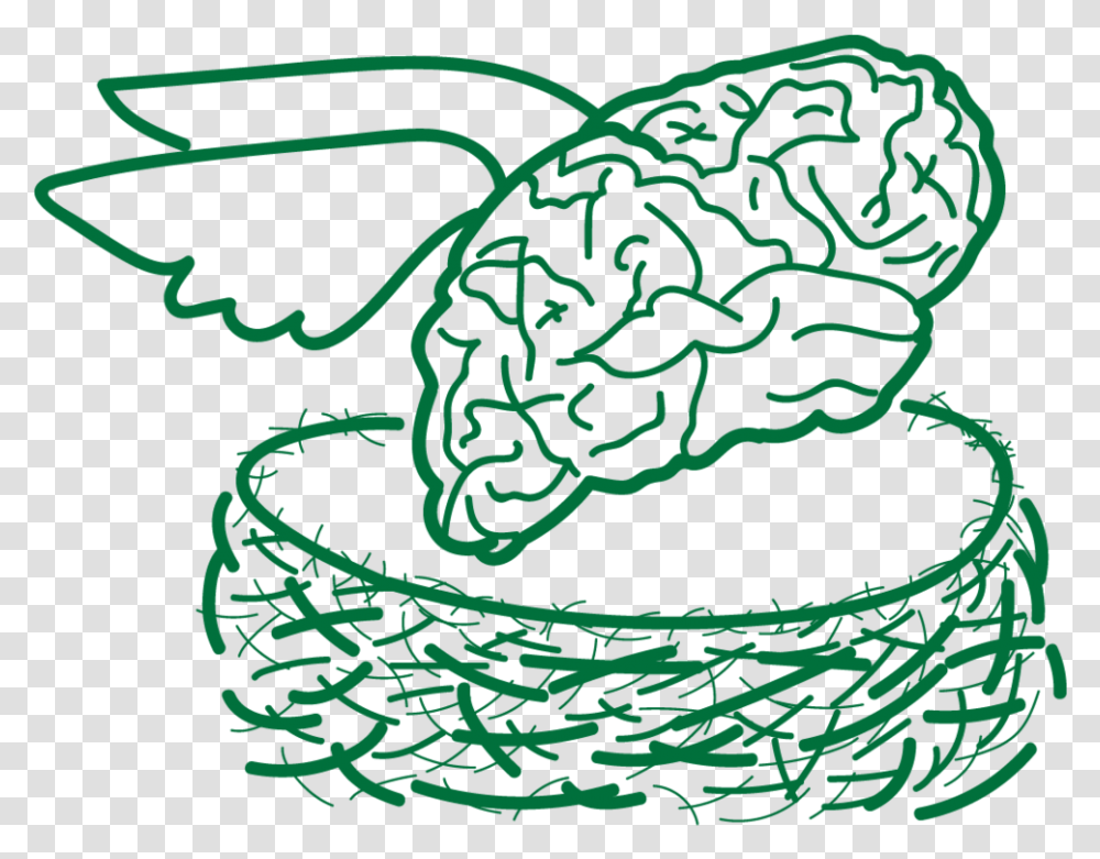 Fledging Brain, Nature, Outdoors, Oval, Green Transparent Png