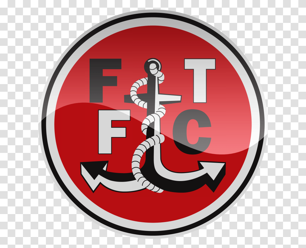 Fleetwood Town Fc Hd Logo Football Logos Fleetwood Town, Symbol, Trademark, Emblem, Label Transparent Png