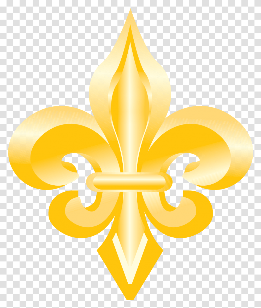 Fleur De Lis Clipart Crest, Emblem, Lamp Transparent Png