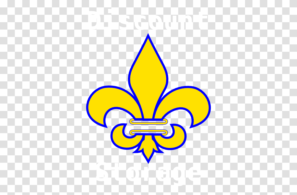 Fleur De Lis Gold With White Clip Art, Logo, Trademark, Emblem Transparent Png
