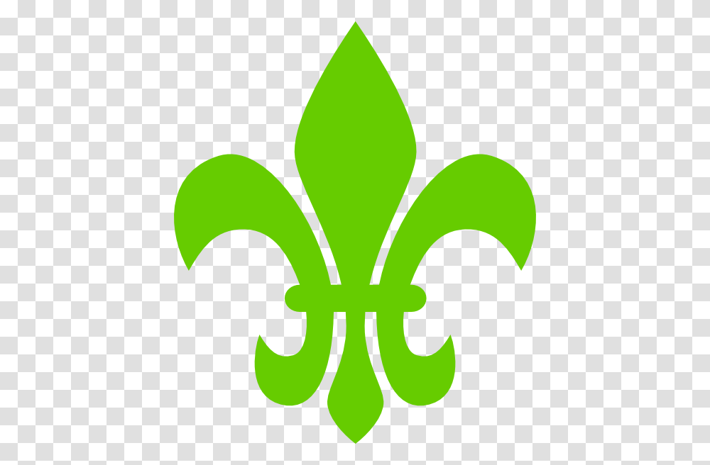 Fleur De Lis Green Large Size, Logo, Trademark, Plant Transparent Png