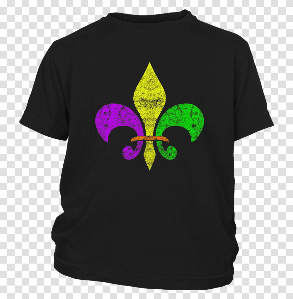 Fleur De Lis Mardi Gras New Orleans Funny Top T Shirt Straight Outta Oz Shirt, Apparel, Sleeve, T-Shirt Transparent Png