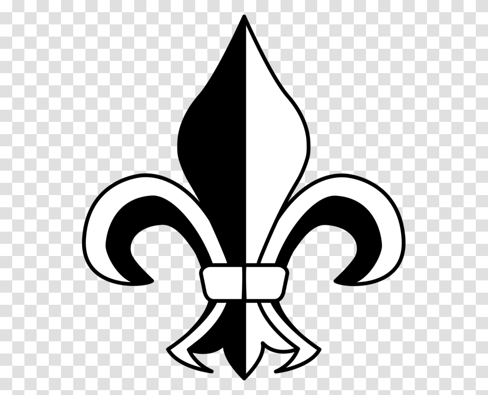 Fleur De Lis New Orleans Saints Symbol, Stencil, Emblem, Architecture, Building Transparent Png