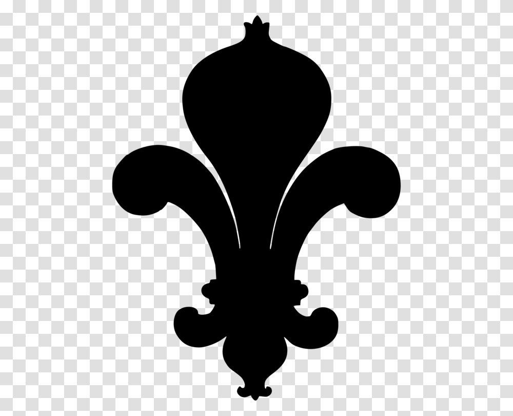 Fleur De Lis Silhouette World Scout Emblem, Gray, World Of Warcraft Transparent Png